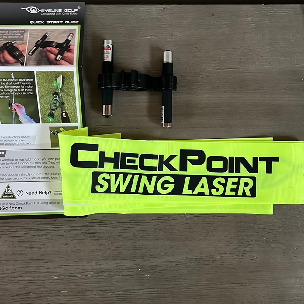 Checkpoint swing laser- golf